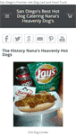 Mobile Screenshot of nanasheavenlydogs.com